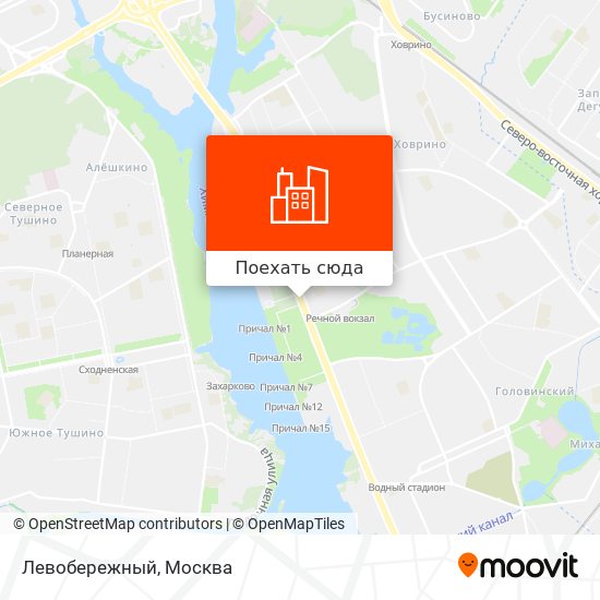 Карта Левобережный