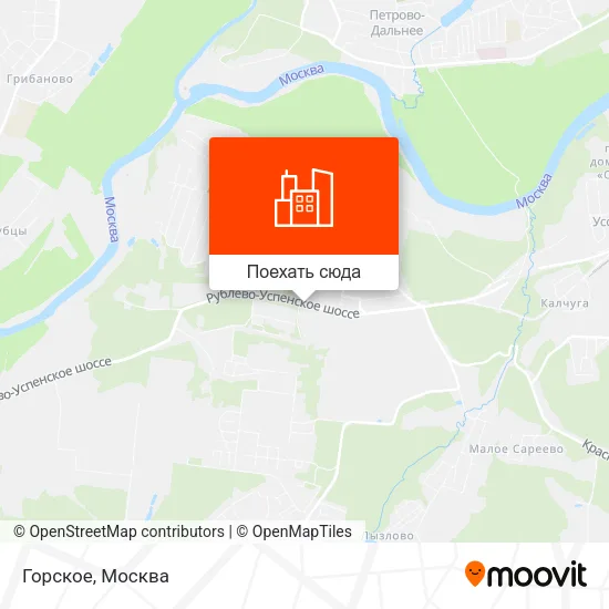 Карта Горское