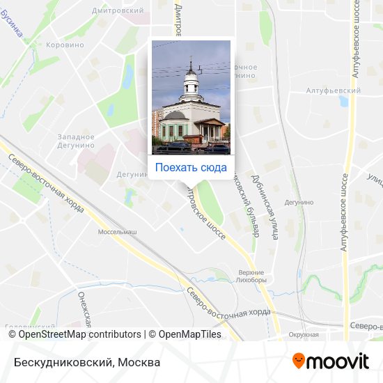 Карта Бескудниковский