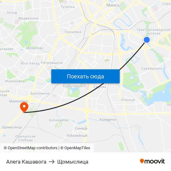 Алега Кашавога to Щомыслица map