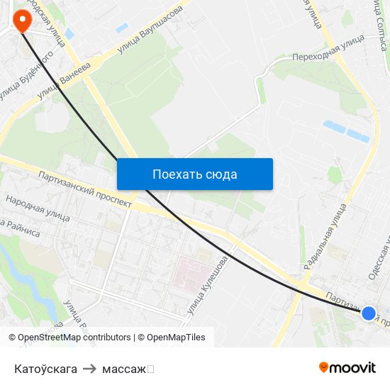 Катоўскага to массаж💉 map