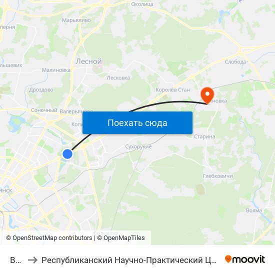 Восток to Республиканский Научно-Практический Центр Медицинской Экспертизы И Реабилитации map