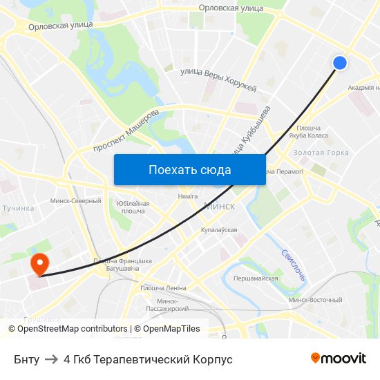 Бнту to 4 Гкб Терапевтический Корпус map