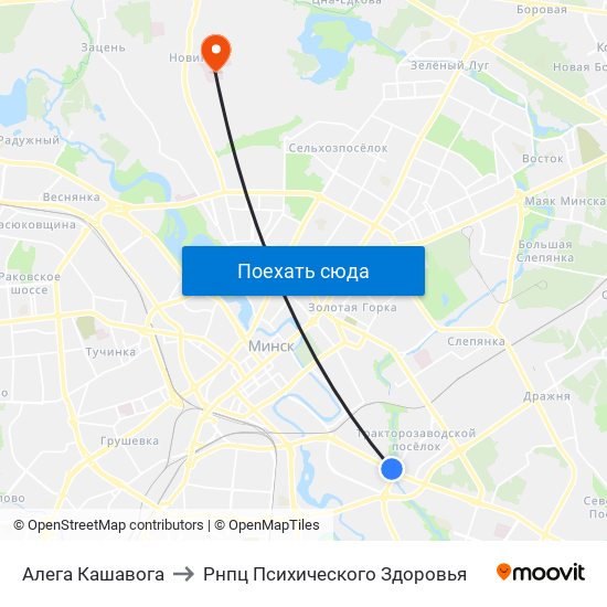 Алега Кашавога to Рнпц Психического Здоровья map