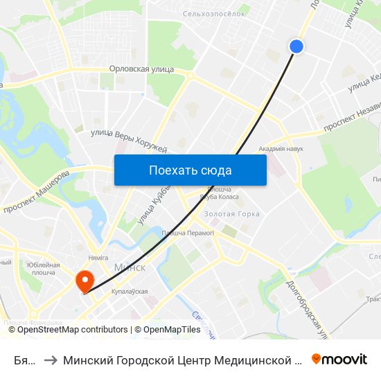 Бялінскага to Минский Городской Центр Медицинской Реабилитации Детей С Психоневрологическими Заболеваниями map