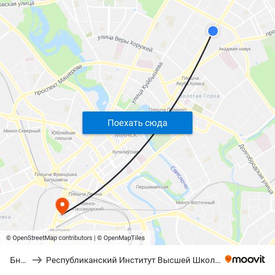 Бнту to Республиканский Институт Высшей Школы map