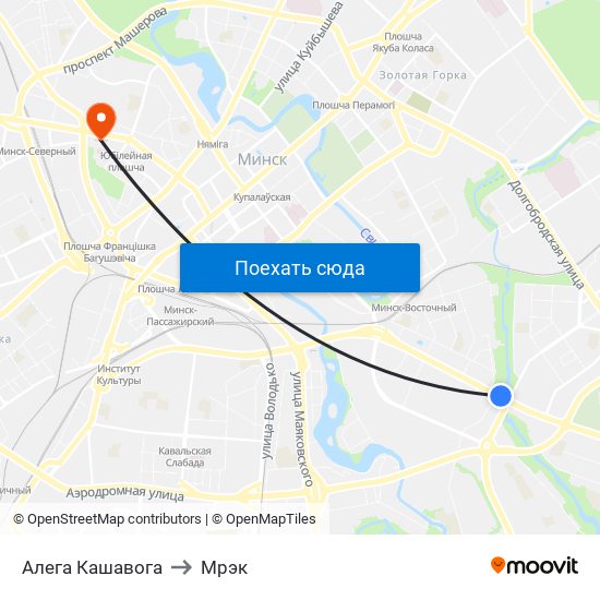 Алега Кашавога to Мрэк map