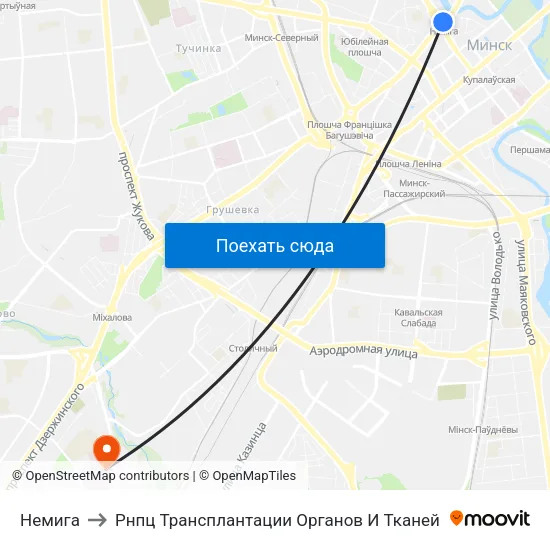 Немига to Рнпц Трансплантации Органов И Тканей map