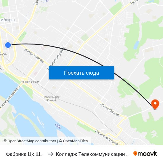 Фабрика Цк Швейников to Колледж Телекоммуникации И Информатики map