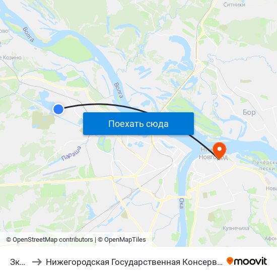 Зкпд-4 to Нижегородская Государственная Консерватория Им. М.И. Глинки map