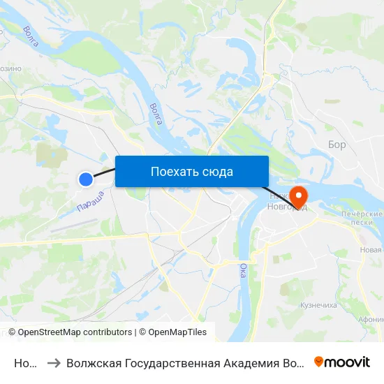 Новый to Волжская Государственная Академия Водного Транспорта map