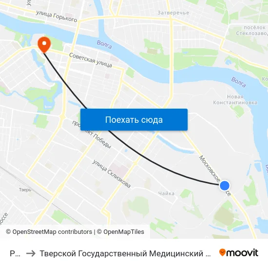 Рмз to Тверской Государственный Медицинский Университет map