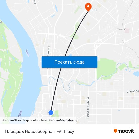 Площадь Новособорная to Тгасу map