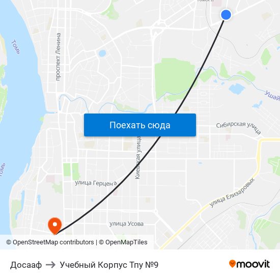 Досааф to Учебный Корпус Тпу №9 map