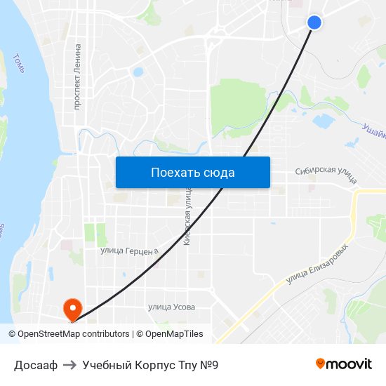 Досааф to Учебный Корпус Тпу №9 map