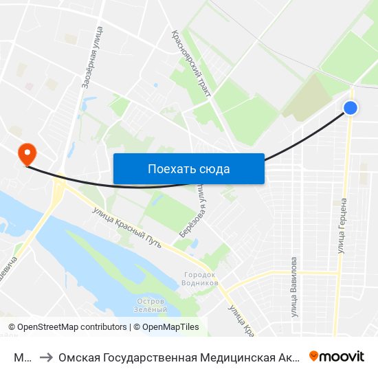 Мкб to Омская Государственная Медицинская Академия map