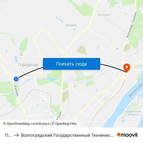 Пмк to Волгоградский Государственный Технический Университет map