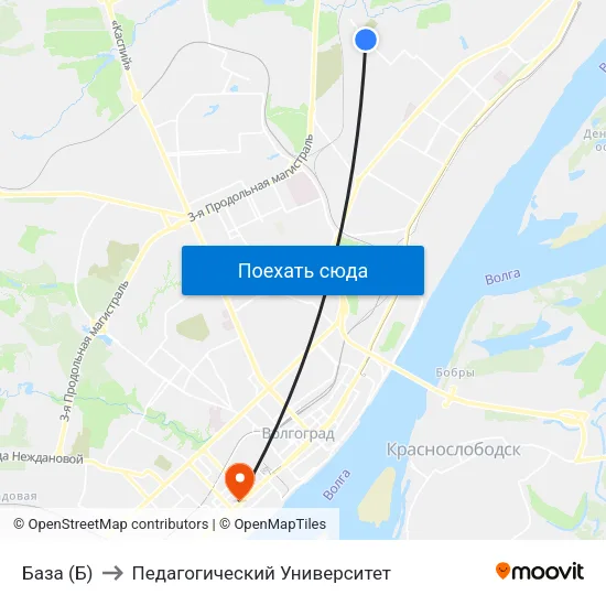 База (Б) to Педагогический Университет map