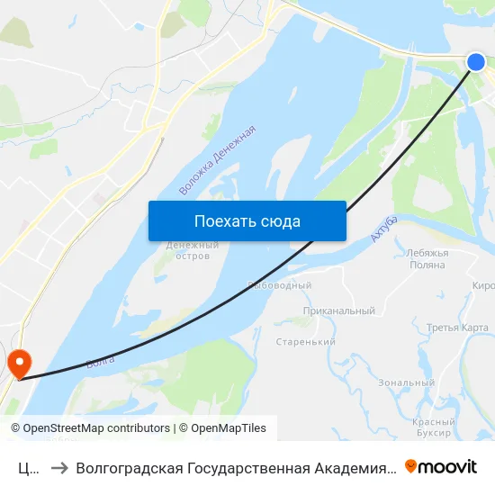 Црмз to Волгоградская Государственная Академия Физической Культуры map