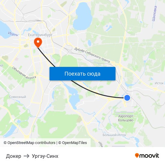 Докер to Ургэу-Синх map