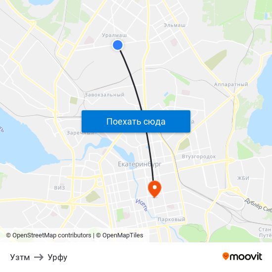 Узтм to Урфу map