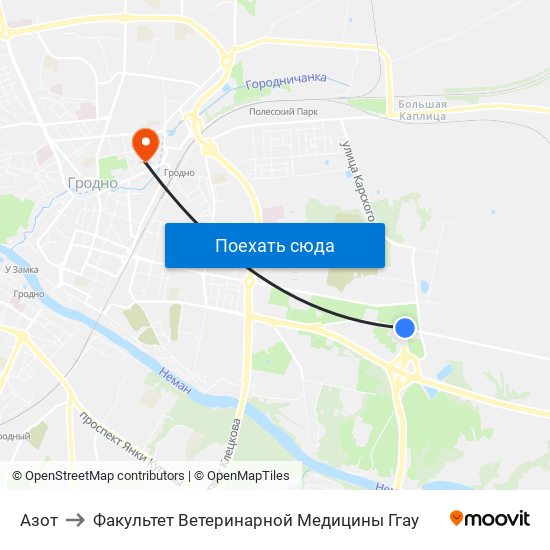 Азот to Факультет Ветеринарной Медицины Ггау map