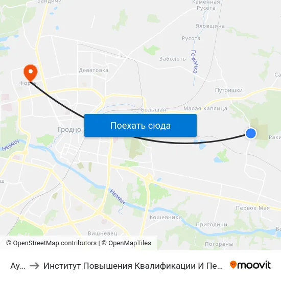 Аульс to Институт Повышения Квалификации И Переподготовки Кадров Гргу map