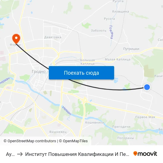 Аульс to Институт Повышения Квалификации И Переподготовки Кадров Гргу map