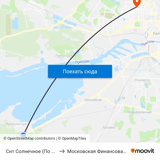 Снт Солнечное (По Требованию, В Центр) to Московская Финансовая Юридическая Академия map