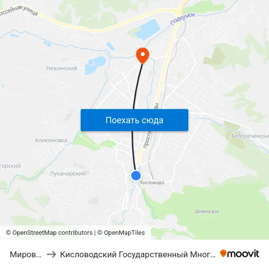 Мировой Суд to Кисловодский Государственный Многопрофильный Техникум map