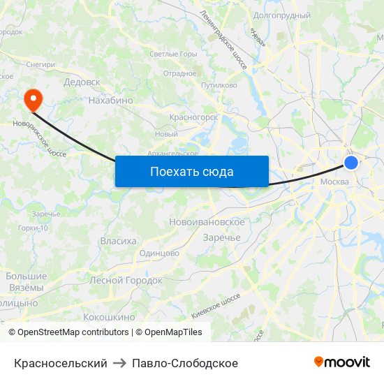 Красносельский to Павло-Слободское map