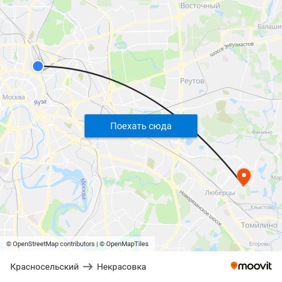 Красносельский to Некрасовка map