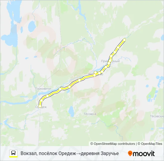 Автобус * 142 (ЛУЖСКИЙ РАЙОН): карта маршрута