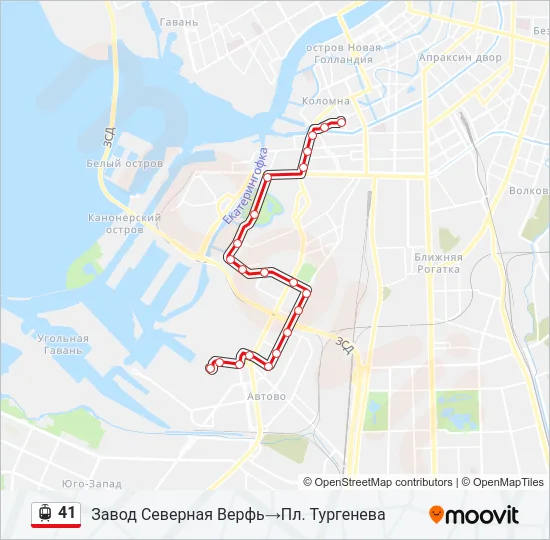 41 Light Rail Line Map