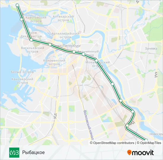 3 Metro Line Map
