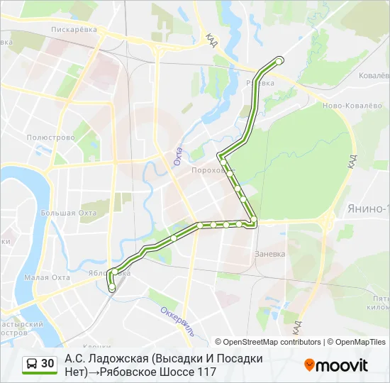 30  Line Map