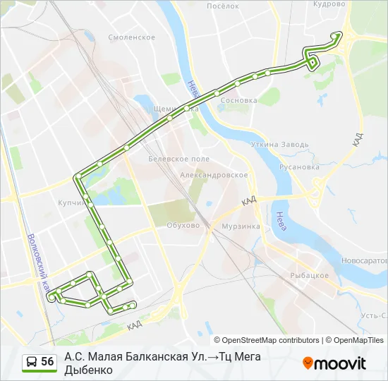 56  Line Map