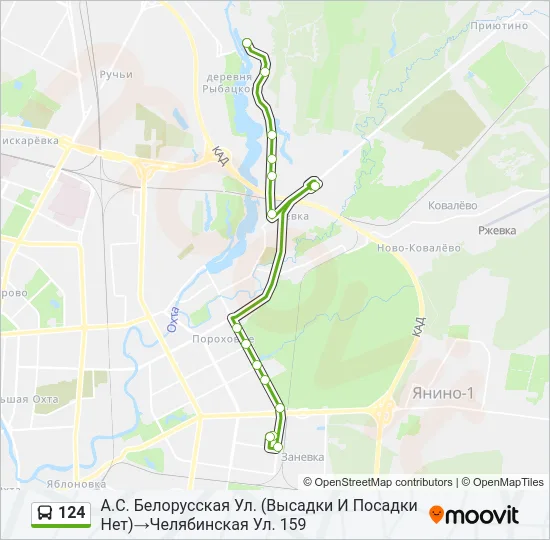 124  Line Map