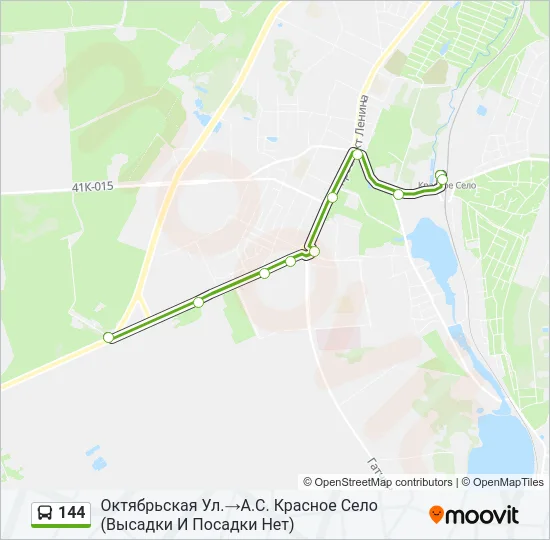 144  Line Map