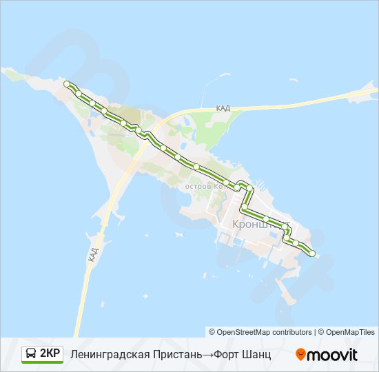 2КР bus Line Map