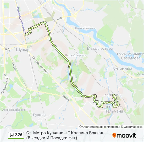 326  Line Map