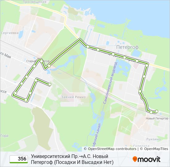 Расписание 355 автобуса петергоф. Расписание 356 автобуса Петергоф. Маршрут автобуса 356 Москва. Изменение маршрутов 356 маршрута.