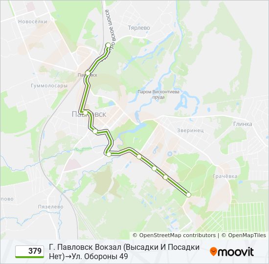 Расписание 379 автобуса расторгуево сегодня. Маршрут 379 на карте.