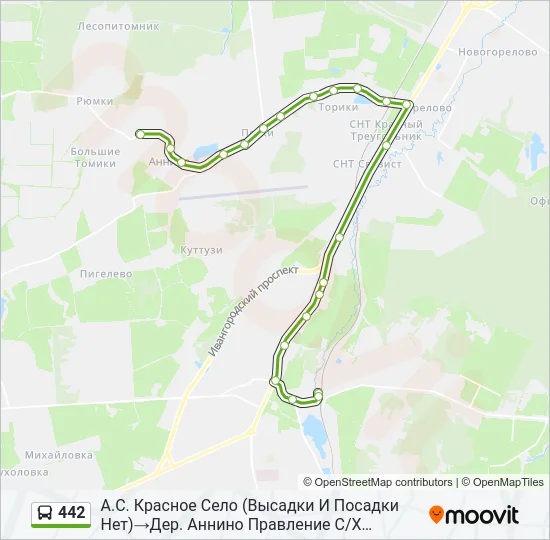 442  Line Map