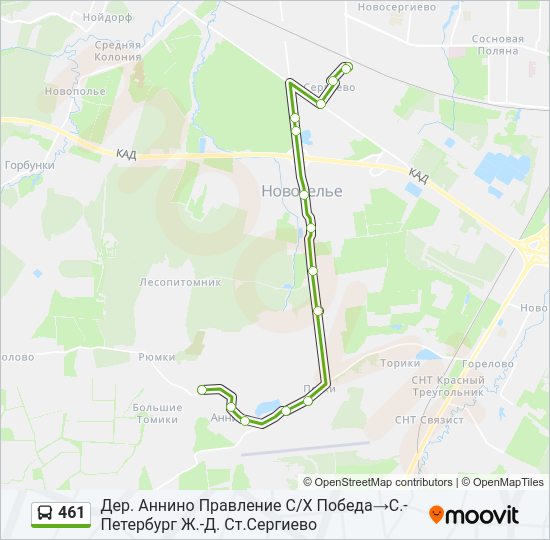 Конечная Сергиево СПБ автобус.