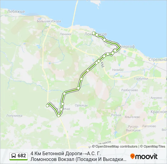 682  Line Map