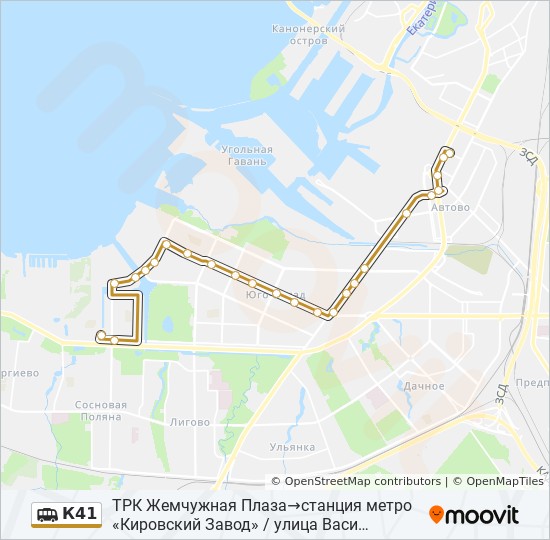 Автобус 204 петергоф