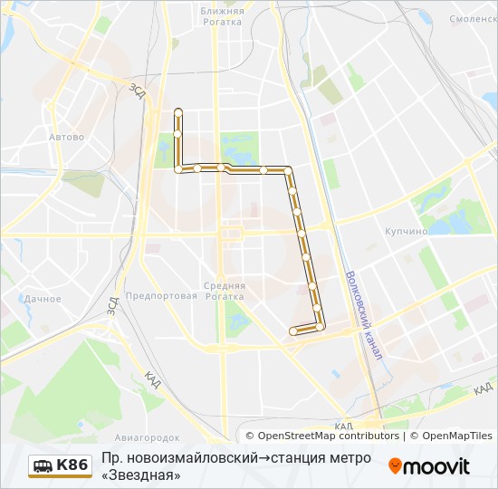 Новоизмайловский проспект санкт петербург карта