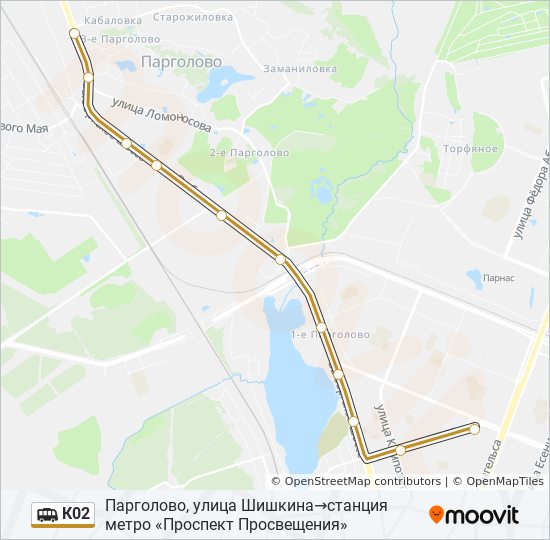 Парголово санкт петербург карта с улицами