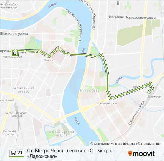 21  Line Map